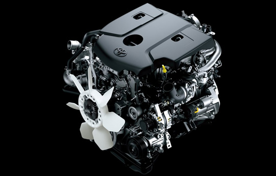 Toyota Hilux 2016 двигатель