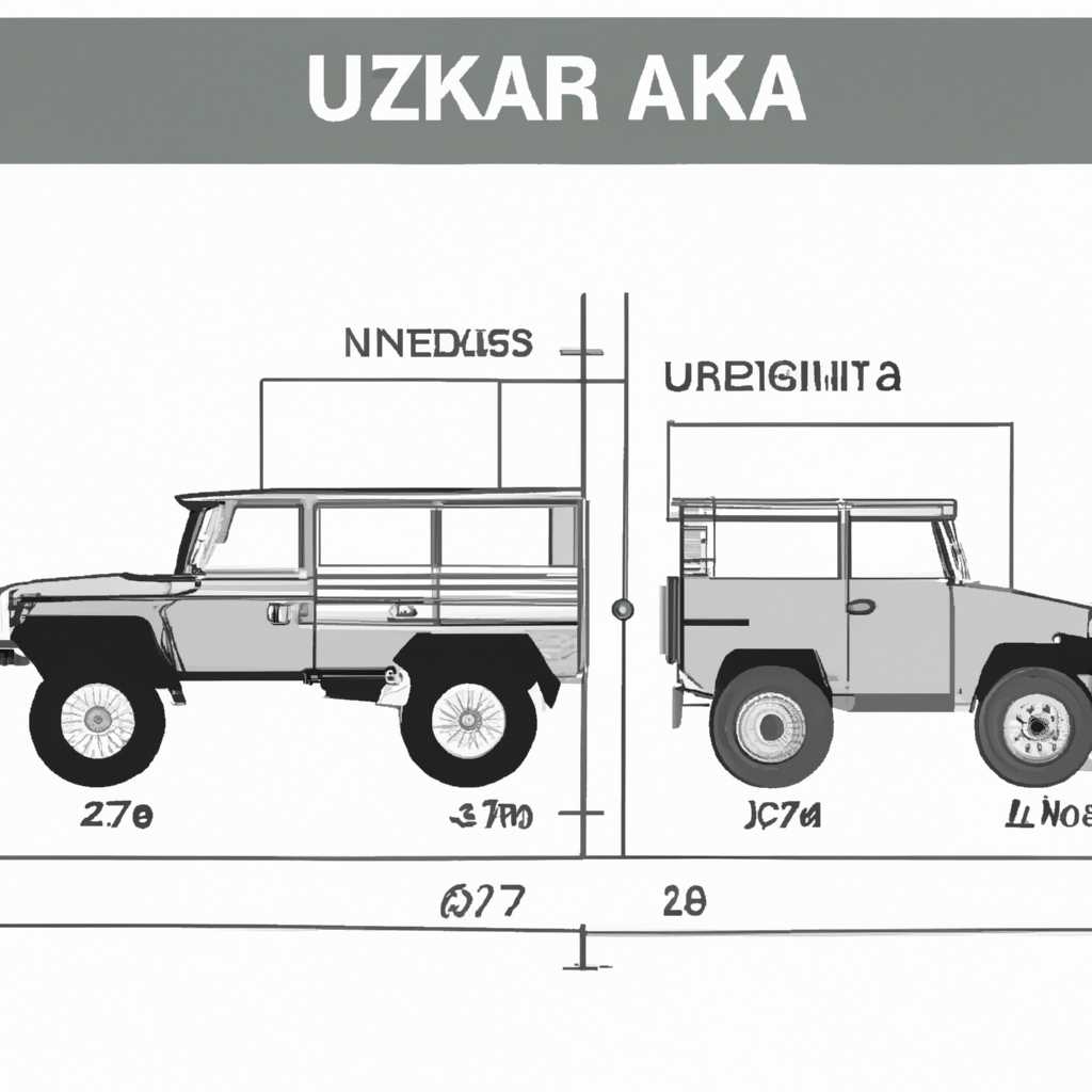 Размеры УАЗ Буханка: длина и ширина автомобиля, габариты
