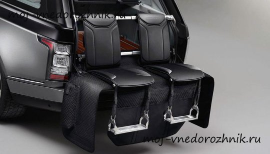 Дополнительные кожаные кресла в Range Rover фото