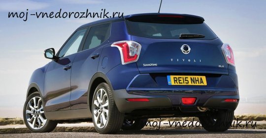 Фото кроссовера SsangYong Tivoli