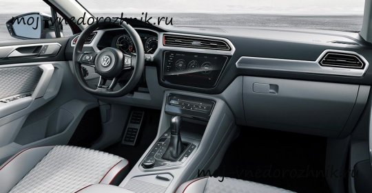Фото салон Volkswagen Tiguan GTE 2016 фото