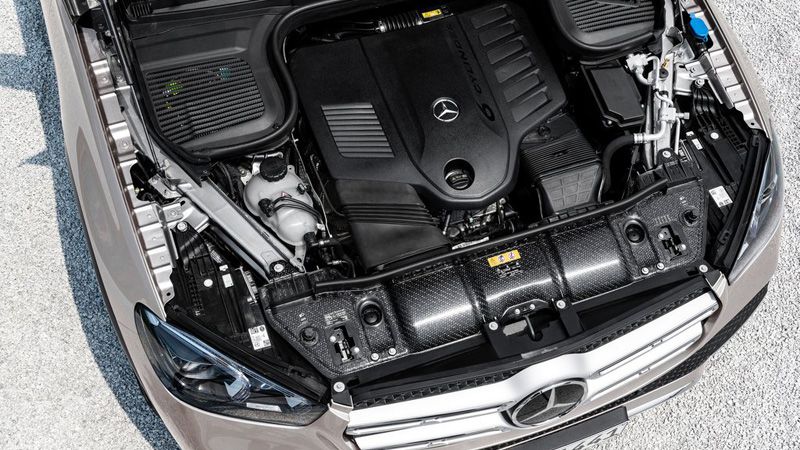 Двигатель нового Mercedes GLE