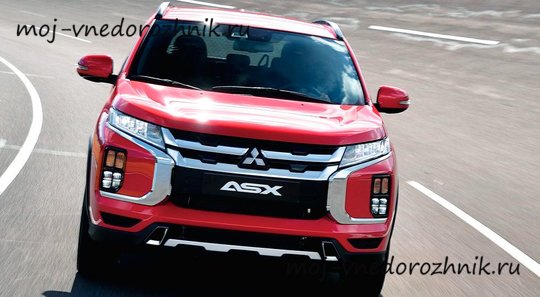Mitsubishi ASX 2020 вид спереди