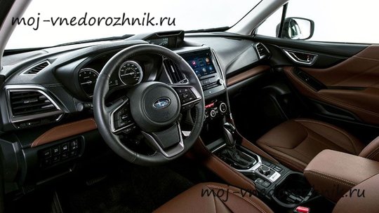 Салон нового Subaru Forester 2018