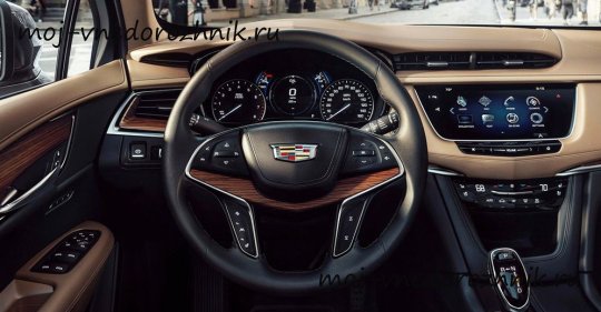 Салон Cadillac XT5 фото