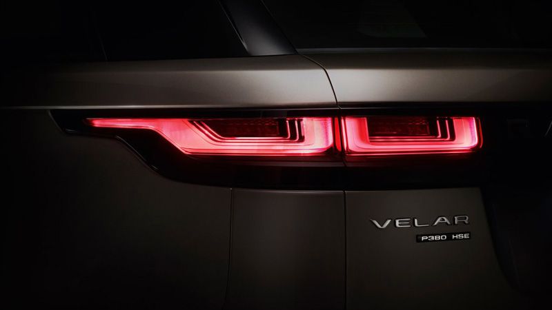 Задние фонари Range Rover Velar 2018