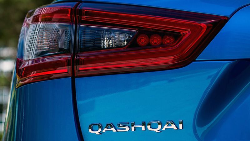 Задняя оптика Nissan Qashqai 2018