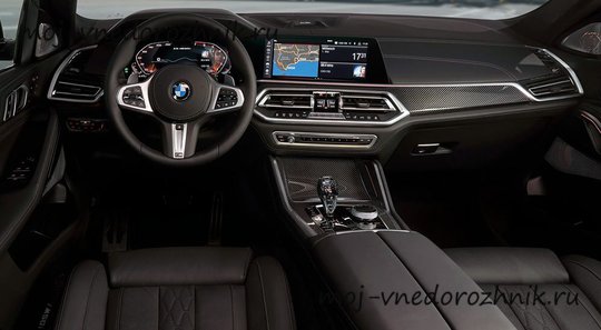 Салон нового BMW X6