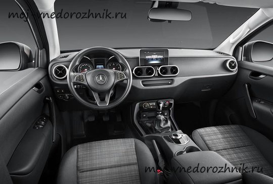 Салон нового Mercedes-Benz X-Class 2018