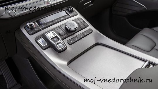 Клима-контроль и кнопки переключения передач Hyundai Palisade