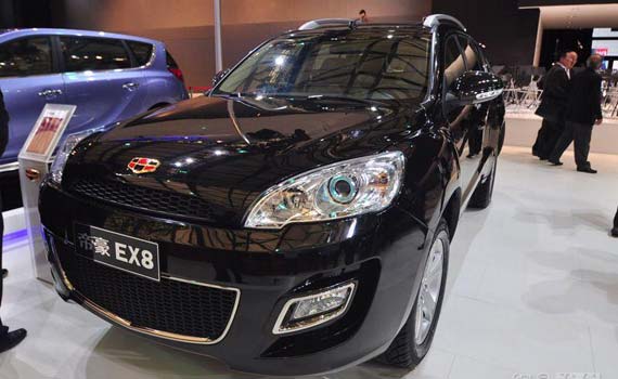 Внедорожники 2013 года Geely Emgrand EX8