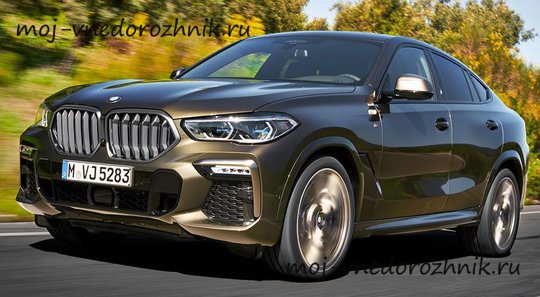 Новый BMW X6 2019
