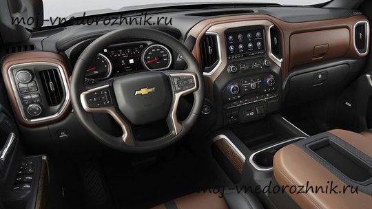 Салон Chevrolet Silverado 2018