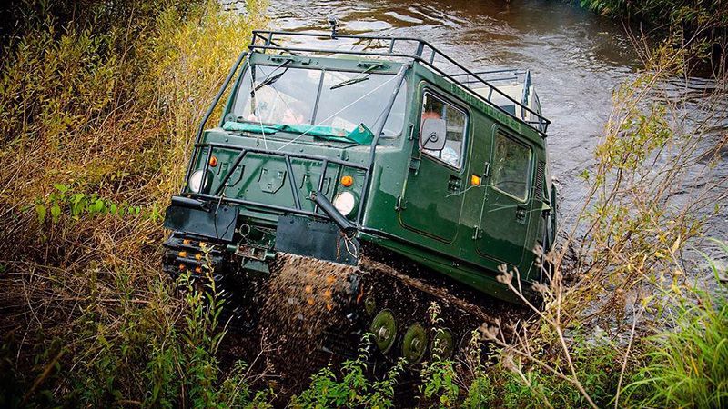 Шведский вездеход Лось BV 206