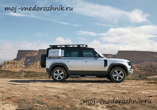Land Rover Defender 110 2020 вид сбоку