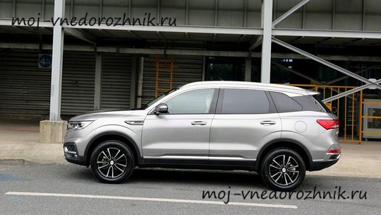 Zotye T500 2018 вид сбоку