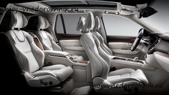 Салон Volvo XC90 Excellence