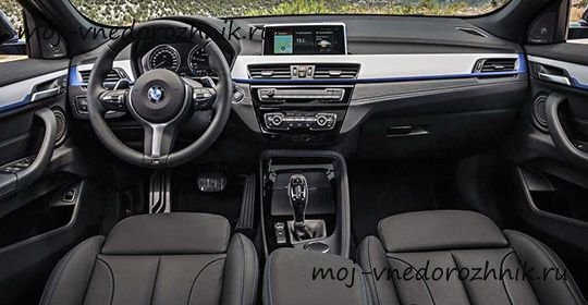 Фото салона нового BMW X2