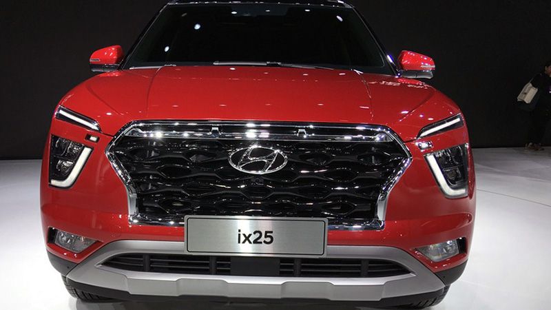 Новый Hyundai ix25 (Creta) 2019-2020 вид спереди