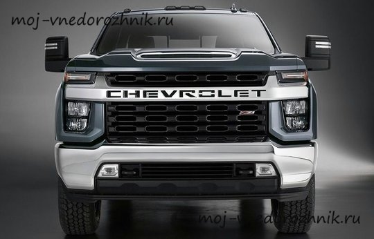 Chevrolet Silverado HD 2019 вид спереди
